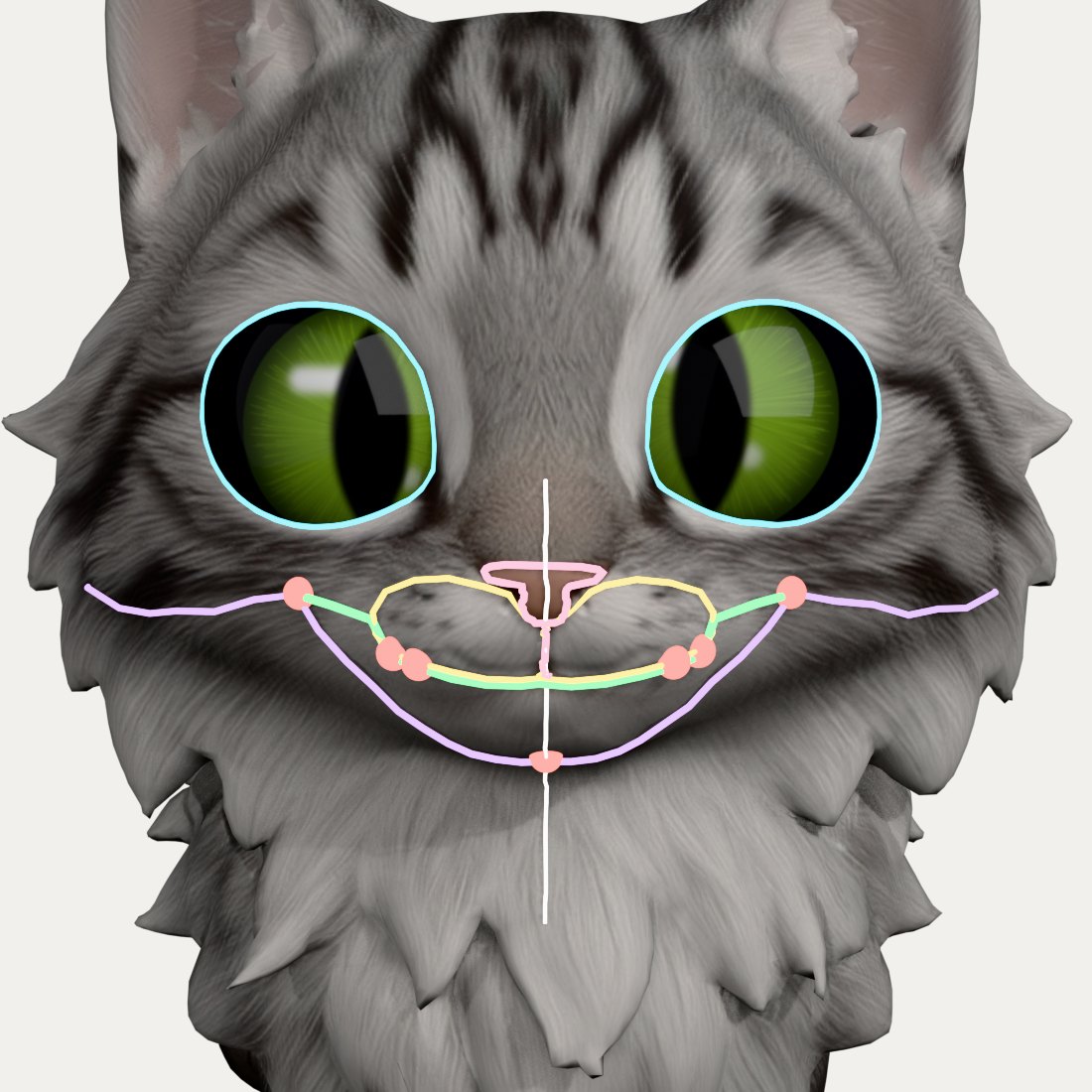 Ориентиры анфас